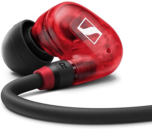 Sennheiser IE 100 PRO, cuffie dinamiche wireless per il monitoraggio intrauricolari, rosse