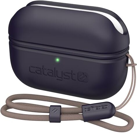 Catalyst Custodia  Essential per AirPods Pro (2a generazione) Protezione dagli urti, ricarica rapida, silicone morbido di alta qualità, compatibile con ricarica wireless (Ink)