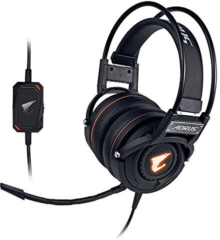 Gigabyte Aorus H5 RGB Gaming Headset, Black