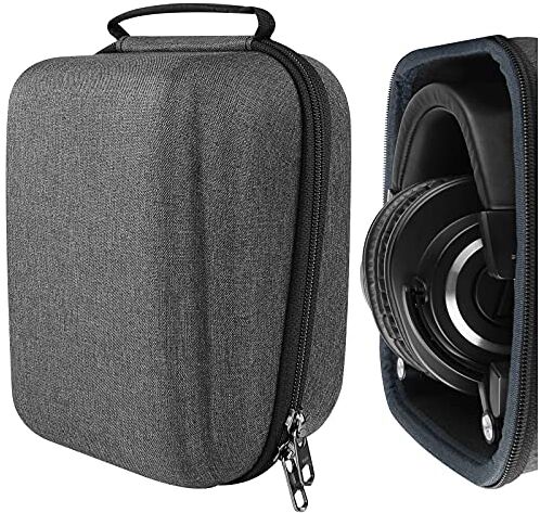 GEEKRIA Custodia rigida per cuffie Audio-Technica ATH-M50X, ATH-M50xBT, ATH-M50, ATH-M40X, ATH-M40FS, ATH-M35, ATH-M30, M70x Pro, Auricolari Borsa da viaggio