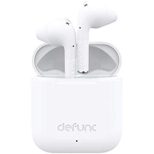 Defunc True Go Slim Bianco Cuffie senza fili Cuffie stereo Bluetooth 5.0 Suono di alta qualità Durata della batteria 22 ore Defunc True Go Slim Bianco Cuffie senza fili Cuffie stereo Bluetooth 5.0 Suono di alta qualità Durata della batteria 22 ore