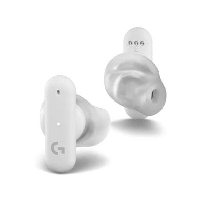 Logitech FITS Cuffie Gaming Wireless Modellabili, LIGHTSPEED + Bluetooth, 4 Microfoni Beamforming, PC, Mac, PS5, PS4, Mobile, Nintendo Switch Bianco Logitech FITS Cuffie Gaming Wireless Modellabili, LIGHTSPEED + Bluetooth, 4 Microfoni Beamforming, PC, Mac, PS5, PS4, Mobile, Nintendo Switch Bianco