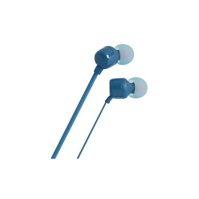 JBL Cuffie Intrauricolari TUNE160, con Suono Pure Bass in un piccolo contenitore ultraportatile, perfette per l'uso quotidiano, Blu JBL Cuffie Intrauricolari TUNE160, con Suono Pure Bass in un piccolo contenitore ultraportatile, perfette per l'uso quotidiano, Blu
