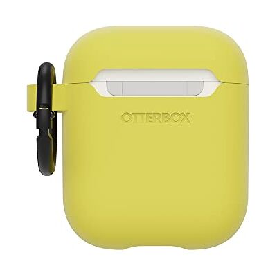 OtterBox Custodia Soft Touch per AirPods (1ª gen 2016 / 2ª gen 2019), soffice al tatto, antishock, graffi e cadute, ultra sottile con moschettone, Giallo OtterBox Custodia Soft Touch per AirPods (1ª gen 2016 / 2ª gen 2019), soffice al tatto, antishock, graffi e cadute, ultra sottile con moschettone, Giallo