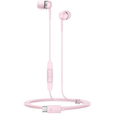 Sennheiser CX 80U – Cuffie intrauricolari con cavo, connessione USB-C, telecomando intelligente in linea a un pulsante con microfono, auricolari chiusi per la cancellazione passiva del rumore – Sakura Sennheiser CX 80U – Cuffie intrauricolari con cavo, connessione USB-C, telecomando intelligente in linea a un pulsante con microfono, auricolari chiusi per la cancellazione passiva del rumore – Sakura