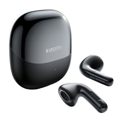 Xiaomi Buds 6, Auricolari Wireless, Cancellazione rumore 3 mic, Nero Xiaomi Buds 6, Auricolari Wireless, Cancellazione rumore 3 mic, Nero