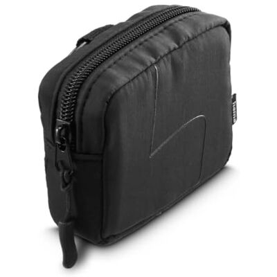 Hama Custodia per cuffie auricolari e accessori, gancio a scatto, organizer nero Hama Custodia per cuffie auricolari e accessori, gancio a scatto, organizer nero