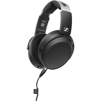 Sennheiser HD 480 PRO Cuffie da studio professionali chiuse Include cavo a spirale da 3m, Cuscinetti auricolari di ricambio e custodia per cuffie PRO (700499) Sennheiser HD 480 PRO Cuffie da studio professionali chiuse Include cavo a spirale da 3m, Cuscinetti auricolari di ricambio e custodia per cuffie PRO (700499)