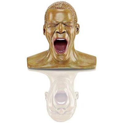 OEHLBACH Supporto per cuffie Scream Anniversery- Fatto a mano, resina sintetica, dipinto a mano testa di culto per la memorizzazione di cuffie over- e on-ear OEHLBACH Supporto per cuffie Scream Anniversery- Fatto a mano, resina sintetica, dipinto a mano testa di culto per la memorizzazione di cuffie over- e on-ear