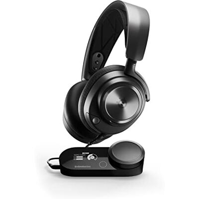 SteelSeries Arctis Nova Pro Cuffie da gaming multi-sistema Audio Hi-Res Audio spaziale a 360° GameDAC Gen 2 Microfono ClearCast Gen 2 PC, PS5, PS4, Switch SteelSeries Arctis Nova Pro Cuffie da gaming multi-sistema Audio Hi-Res Audio spaziale a 360° GameDAC Gen 2 Microfono ClearCast Gen 2 PC, PS5, PS4, Switch