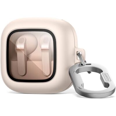 SURITCH Custodia per Samsung Galaxy Buds 4 Pro/Galaxy Buds 4 (2026), Cover Paraurti Magnetico, Antiurto e Anticaduta con Chiusura Magnetica e Moschettone per Allenamenti, Sport, Viaggi Rosa SURITCH Custodia per Samsung Galaxy Buds 4 Pro/Galaxy Buds 4 (2026), Cover Paraurti Magnetico, Antiurto e Anticaduta con Chiusura Magnetica e Moschettone per Allenamenti, Sport, Viaggi Rosa
