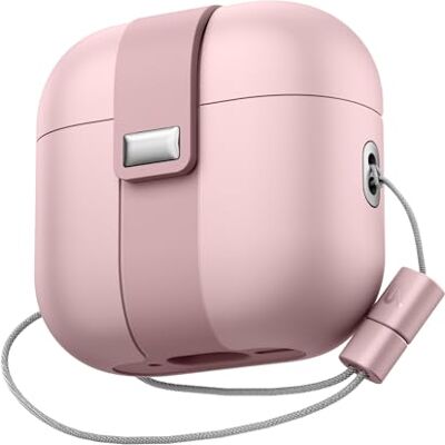 SURITCH Custodia Compatibile con AirPods 5/4 (2026/2024),Custodie con Chiusura Magnetica Antiurto per AirPods 4 Generazione, Cover Protettiva Resistente con Laccetto Elegante da Appendere(Rosa) SURITCH Custodia Compatibile con AirPods 5/4 (2026/2024),Custodie con Chiusura Magnetica Antiurto per AirPods 4 Generazione, Cover Protettiva Resistente con Laccetto Elegante da Appendere(Rosa)