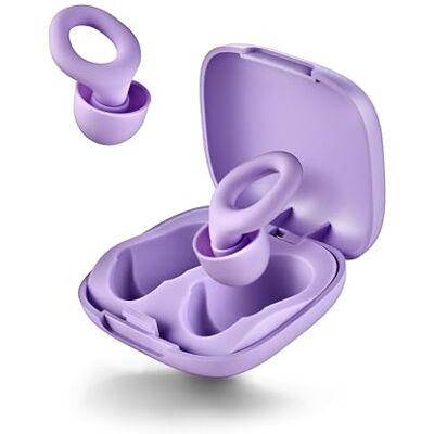 NGS NOON PURPLE – Orecchie anti-bruite per dormire, viaggiatore, sensibilità e bruit. Silicone riutilizzabile, costanti S/M/L. Boîtier. Réduction du bruit : 23 dB (SNR). Ho certificato DPI. Violet NGS NOON PURPLE – Orecchie anti-bruite per dormire, viaggiatore, sensibilità e bruit. Silicone riutilizzabile, costanti S/M/L. Boîtier. Réduction du bruit : 23 dB (SNR). Ho certificato DPI. Violet