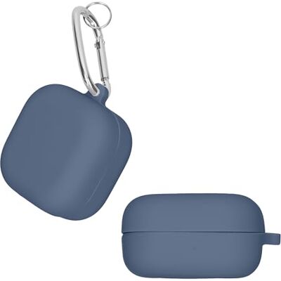 kwmobile Custodia Silicone Cuffie Compatibile con Samsung Galaxy Buds 4 / Galaxy Buds 4 Pro Cover Custodia Porta Auricolari con Moschettone Case blu scuro kwmobile Custodia Silicone Cuffie Compatibile con Samsung Galaxy Buds 4 / Galaxy Buds 4 Pro Cover Custodia Porta Auricolari con Moschettone Case blu scuro