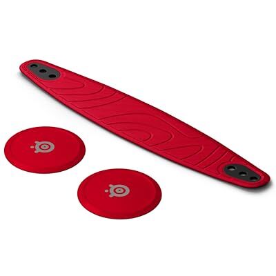 SteelSeries Arctis Nova Booster Pack Cherry Red, Accessorio per Cuffie da Gioco, Fascia in Nylon a Doppio Colore, Personalizzazione con Piastre Altoparlanti Metalliche, Edizione da Collezione SteelSeries Arctis Nova Booster Pack Cherry Red, Accessorio per Cuffie da Gioco, Fascia in Nylon a Doppio Colore, Personalizzazione con Piastre Altoparlanti Metalliche, Edizione da Collezione