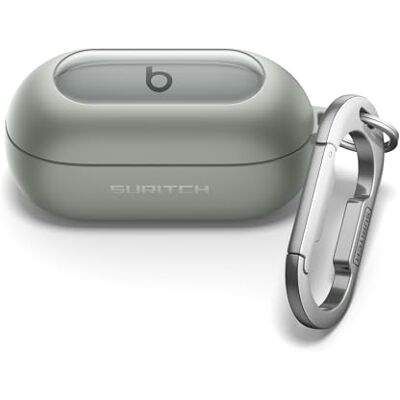 SURITCH Custodia Compatibile con Beats Solo Buds,Bloccaggio Antishock Copertura Protettiva per Earpods con Kit di Pulizia e Carabina Anello per Chiavi(Verde) SURITCH Custodia Compatibile con Beats Solo Buds,Bloccaggio Antishock Copertura Protettiva per Earpods con Kit di Pulizia e Carabina Anello per Chiavi(Verde)