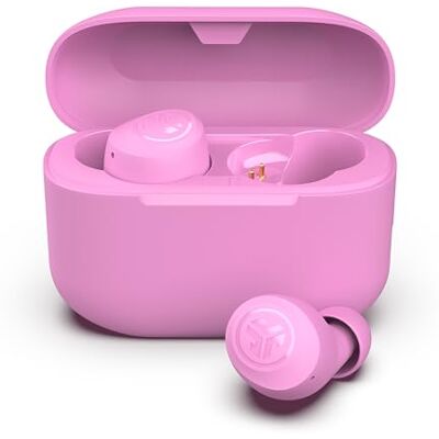 JLab Go Air Pop+ Cuffie Bluetooth In Ear 35H+ Autonomia, Rosa Auricolari Senza Fili, IP55 True Wireless Earbuds con Microfono, Applicazione, Dual Connect, Custodia Ricarica JLab Go Air Pop+ Cuffie Bluetooth In Ear 35H+ Autonomia, Rosa Auricolari Senza Fili, IP55 True Wireless Earbuds con Microfono, Applicazione, Dual Connect, Custodia Ricarica