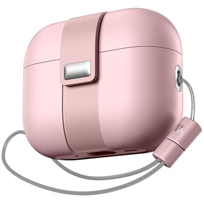 SURITCH Custodia Compatibile con AirPods Pro 2/ Pro,Custodie con Chiusura Magnetica Antiurto per AirPods Pro 2/ Pro Generazione, Cover Protettiva Resistente con Laccetto Elegante da Appendere(Rosa) SURITCH Custodia Compatibile con AirPods Pro 2/ Pro,Custodie con Chiusura Magnetica Antiurto per AirPods Pro 2/ Pro Generazione, Cover Protettiva Resistente con Laccetto Elegante da Appendere(Rosa)