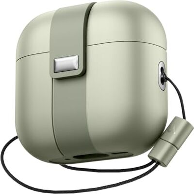SURITCH Custodia Compatibile con AirPods 5/4 (2026/2024),Custodie con Chiusura Magnetica Antiurto per AirPods 4 Generazione, Cover Protettiva Resistente con Laccetto Elegante da Appendere(Verde) SURITCH Custodia Compatibile con AirPods 5/4 (2026/2024),Custodie con Chiusura Magnetica Antiurto per AirPods 4 Generazione, Cover Protettiva Resistente con Laccetto Elegante da Appendere(Verde)