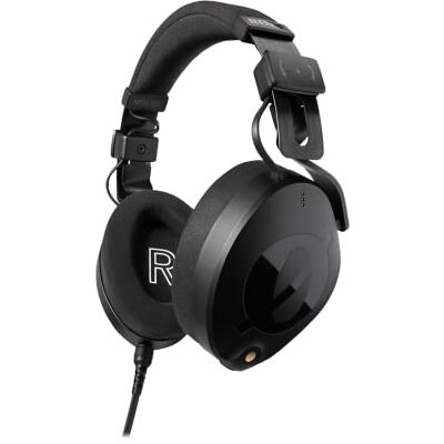 RØDE RODE Cuffie Professionali Over Ear, Per Produzione Musica, Mixing, Podcasting e Editing Audio, Driver Abbinati, Comfort CoolTech (Nero) RØDE RODE Cuffie Professionali Over Ear, Per Produzione Musica, Mixing, Podcasting e Editing Audio, Driver Abbinati, Comfort CoolTech (Nero)