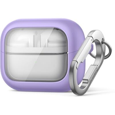 SURITCH Custodia Compatibile con Samsung Galaxy Buds 3 Pro/Buds 3 FE (2025)/Buds 3 (2024),Custodia Antishock con Blocco Magnetico con Kit di Pulizia e Carabina Anello per Chiavi(Viola) SURITCH Custodia Compatibile con Samsung Galaxy Buds 3 Pro/Buds 3 FE (2025)/Buds 3 (2024),Custodia Antishock con Blocco Magnetico con Kit di Pulizia e Carabina Anello per Chiavi(Viola)