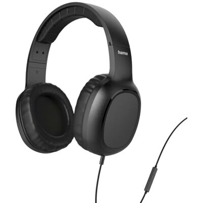Hama , Fun II, cuffie On-Ear, Microph, passacavo su un lato, 3,5 mm, nero Hama , Fun II, cuffie On-Ear, Microph, passacavo su un lato, 3,5 mm, nero