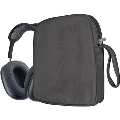 kwmobile Custodia per Cuffie Apple AirPods Max/AirPods Max 2 Porta Cuffie Bluetooth Custodia con Cerniera e Cinghia per il Trasporto grigio scuro kwmobile Custodia per Cuffie Apple AirPods Max/AirPods Max 2 Porta Cuffie Bluetooth Custodia con Cerniera e Cinghia per il Trasporto grigio scuro