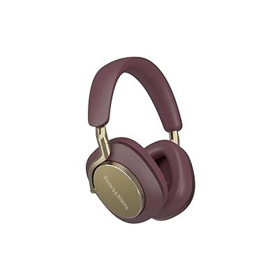 Bowers & Wilkins PX8 Cuffie over-ear wireless con cancellazione del rumore, Bluetooth 5.2 e ricarica rapida, 30 ore di riproduzione ad alta risoluzione e microfono integrato, colore: Royal Burgundy Bowers & Wilkins PX8 Cuffie over-ear wireless con cancellazione del rumore, Bluetooth 5.2 e ricarica rapida, 30 ore di riproduzione ad alta risoluzione e microfono integrato, colore: Royal Burgundy
