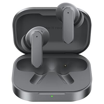 Realme Buds Air 8 Auricolari Bluetooth Wireless, Traduzione AI, Controllo tattile, Autonomia 58H, Riduzione del rumore, Type-C, IP55 Impermeabile e antipolvere, Bluetooth 5.4, Grigio Realme Buds Air 8 Auricolari Bluetooth Wireless, Traduzione AI, Controllo tattile, Autonomia 58H, Riduzione del rumore, Type-C, IP55 Impermeabile e antipolvere, Bluetooth 5.4, Grigio