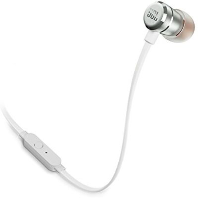 JBL Tune 290 Cuffie In-Ear con Cavo Anti-Groviglio e Bassi Potenti, Universali, con 1 Telecomando/Microfono, Argento JBL Tune 290 Cuffie In-Ear con Cavo Anti-Groviglio e Bassi Potenti, Universali, con 1 Telecomando/Microfono, Argento