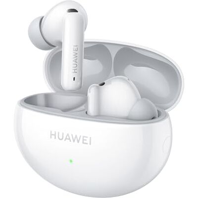 Huawei FreeBuds 6i, Cancellazione attiva del rumore 3.0, Compatibile con iOS e Android, Bassi potenti, Ricarica rapida, batteria fino a 35 ore, Bluetooth 5.3, Connessione a doppio dispositivo, White Huawei FreeBuds 6i, Cancellazione attiva del rumore 3.0, Compatibile con iOS e Android, Bassi potenti, Ricarica rapida, batteria fino a 35 ore, Bluetooth 5.3, Connessione a doppio dispositivo, White