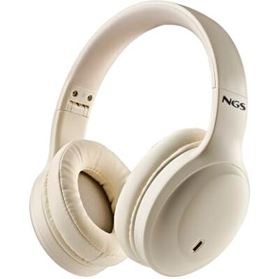 NGS Artica Glacier Beige Cuffie compatibili con la tecnologia Bluetooth NGS Artica Glacier Beige Cuffie compatibili con la tecnologia Bluetooth