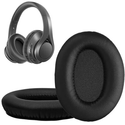 kwmobile 2x Cuscinetto Cuffie Compatibile con Mpow 059 / H5 / H1 / H7 / H20 Pad Cuscinetti Ricambio Cuffie Over Ear Simil Pelle nero kwmobile 2x Cuscinetto Cuffie Compatibile con Mpow 059 / H5 / H1 / H7 / H20 Pad Cuscinetti Ricambio Cuffie Over Ear Simil Pelle nero
