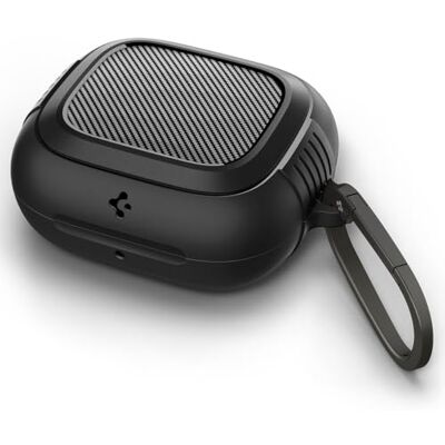 Spigen Rugged Armor Custodia per Powerbeats Pro 2 (2025) Nero Spigen Rugged Armor Custodia per Powerbeats Pro 2 (2025) Nero