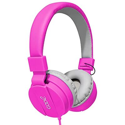 Cuffie Rosa Cool Toronto - Jack 3,5mm Cuffie Rosa Cool Toronto - Jack 3,5mm
