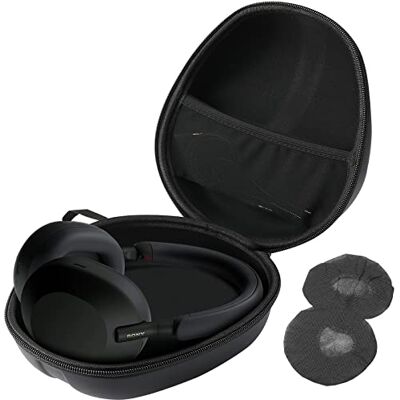 ProCase Custodia per Cuffie Grandi Sony, Beats, Audio Technica, Bose QC, JBL, Mpow, JVC, Thor, Panasonic, Custodia da Viaggio per Cuffie Over-Ear -Nero ProCase Custodia per Cuffie Grandi Sony, Beats, Audio Technica, Bose QC, JBL, Mpow, JVC, Thor, Panasonic, Custodia da Viaggio per Cuffie Over-Ear -Nero