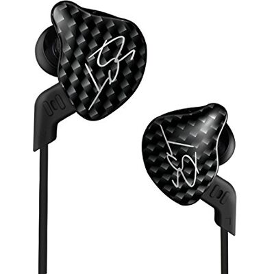 KZ Dynamic Hybrid Dual Driver In-Ear Cuffie (Nero Senza Mic) KZ Dynamic Hybrid Dual Driver In-Ear Cuffie (Nero Senza Mic)