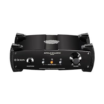 iCON Pro Audio SpaceMon Precision Amplificatore per cuffie – XLR/TRS/RCA/ingressi 3,5 mm, guadagno 68 dB iCON Pro Audio SpaceMon Precision Amplificatore per cuffie – XLR/TRS/RCA/ingressi 3,5 mm, guadagno 68 dB