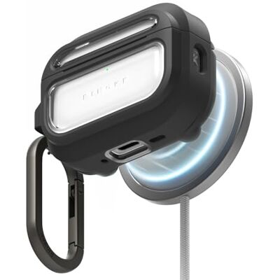 Ringke UX Magnetic Compatibile con Cover AirPods Pro 3, Compatibile con Caricatori Magnetici, Custodia Protettiva Leggero con Moschettone Clear Ringke UX Magnetic Compatibile con Cover AirPods Pro 3, Compatibile con Caricatori Magnetici, Custodia Protettiva Leggero con Moschettone Clear