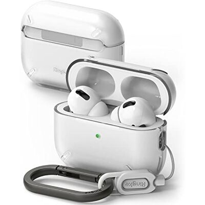 Ringke Layered Case Compatibile con Cover AirPods Pro 2, Custodia Opaca PC Rigida con Moschettone Portachiavi per AirPods Pro 2a Generazione Matte Clear Ringke Layered Case Compatibile con Cover AirPods Pro 2, Custodia Opaca PC Rigida con Moschettone Portachiavi per AirPods Pro 2a Generazione Matte Clear