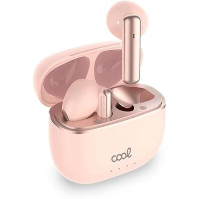 Cool Cuffie Stereo Bluetooth Dual Pod Earpods Gen LCD Rosa Cool Cuffie Stereo Bluetooth Dual Pod Earpods Gen LCD Rosa