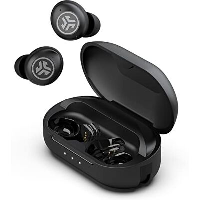 JLab JBuds Air Pro Cuffie Bluetooth In Ear con Tile Tracker 36H+ Auricolari Senza Fili con Tile Tracker, IP55 True Wireless Earbuds con Suono Personalizzabile EQ3, Custodia Ricarica JLab JBuds Air Pro Cuffie Bluetooth In Ear con Tile Tracker 36H+ Auricolari Senza Fili con Tile Tracker, IP55 True Wireless Earbuds con Suono Personalizzabile EQ3, Custodia Ricarica