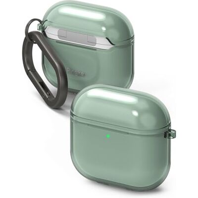 Ringke Air per Cover AirPods 5/4 Green Custodia, leggero, TPU, sottile Ringke Air per Cover AirPods 5/4 Green Custodia, leggero, TPU, sottile