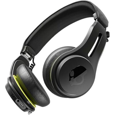 Skullcandy Icon ANC Wireless On-Ear Bluetooth Headphones, Active Noise Cancelling, Up to 60 Hours Battery, Sweat Water Resistant, Foldable and Durable, Microphone for iPhone Android True Black Skullcandy Icon ANC Wireless On-Ear Bluetooth Headphones, Active Noise Cancelling, Up to 60 Hours Battery, Sweat Water Resistant, Foldable and Durable, Microphone for iPhone Android True Black