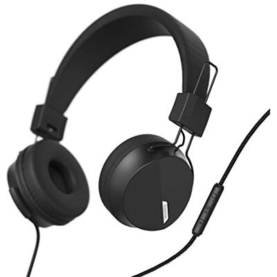 Hama 00184045 Padiglione auricolare Stereofonico Cablato Nero auricolare per telefono cellulare Hama 00184045 Padiglione auricolare Stereofonico Cablato Nero auricolare per telefono cellulare