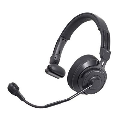 Technica Cuffie Broadcast Monoorecchio con Microfono Ipercardioide Dynamic Boom, Nero Technica Cuffie Broadcast Monoorecchio con Microfono Ipercardioide Dynamic Boom, Nero