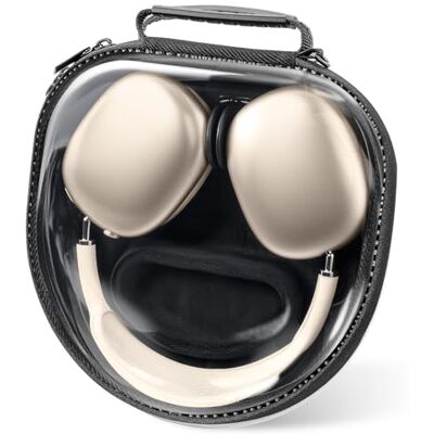 ProCase Custodia Airpods Max Cuffie Protettiva, Supporta la modalità Sleep, Impermeabile & Antipolvere (Solo Custodia) -Nero ProCase Custodia Airpods Max Cuffie Protettiva, Supporta la modalità Sleep, Impermeabile & Antipolvere (Solo Custodia) -Nero