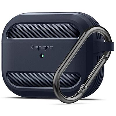 Spigen Rugged Armor Progettato per Apple AirPods Pro Custodia Cover Case (2019) -Carbone Spigen Rugged Armor Progettato per Apple AirPods Pro Custodia Cover Case (2019) -Carbone