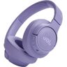 JBL TUNE 720BT Cuffie Over-Ear Bluetooth Wireless, Pieghevoli e Leggere, Microfono e Comandi su Padiglione con Voice Aware,  Pure Bass, Connessione Multipoint, fino a 76 ore di Autonomia, Viola