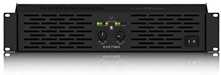 Behringer KM750 AMPLIFICATORE FINALE DI POTENZA PROFESSIONALE DA 750 WATT 8 OHM BRIDGE 2 X 200W STEREO 2 X 400W 4 OHM